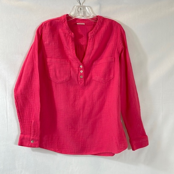 Tops - Mote Anthropologie Top Size M 100% Cotton Gauzy Fabric